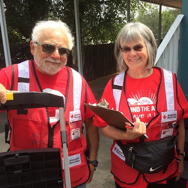 Bob Courtemanche and Eileen Keaveny
